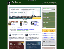 Tablet Screenshot of alislam.org